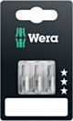 Wera 840/1 Standard otsakud HEX-Plus 2.0 + 2.5 + 3.0 x 25mm