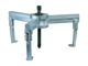 Hydraulic three-arm puller