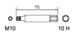 Spetsiaalotsak XZN M10 x 75mm, 10H