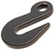 Closed steel hook for tension lever. Intended for chain size 8mm diameter.