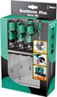 Wera Kraftform Plus LaserTip kruvikeerajate kmpl 6 osa PH+PZ+SL, raamiga